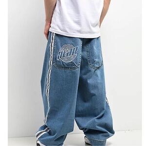 A.LAB Stripe Rave Blue Jeans